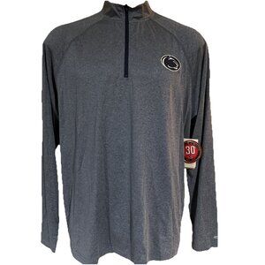 NCAA Penn State Nittany Lions Performance 1/4 Zip Shirt Large New Colosseum Mens